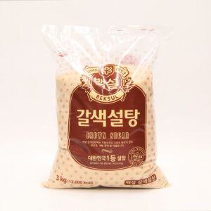 CJ 갈색 설탕 3kg 황설탕 알룰로 스 오스 자일로스