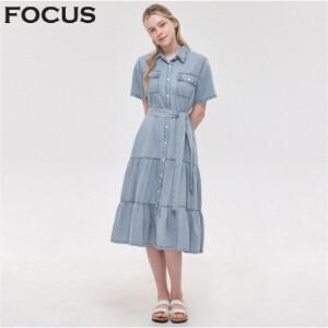 [포커스] 데님 티어드 롱 원피스_VF5M1OP3251