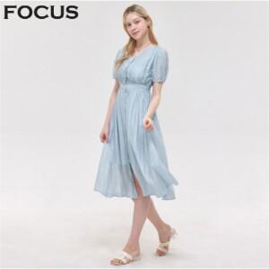 [포커스] 리프 자수 롱 원피스_VF5M3OP3141