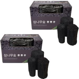 지피니 참나무 숯 장식 탈취 제습 집들이 1.6kg 2개 BNS