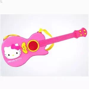 바니랜드 헬로키티 통기타/멜로디/감각발달/음악시간/교구/음악놀이/소리장난감/초등학생용/악기놀이용