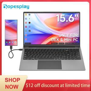 Dopesplay 15.6 인치 휴대용 Lapdock 화면 삼성 DeX 키보드 배터리 FHD 외부 모니터 미니 PC Mac 노트북