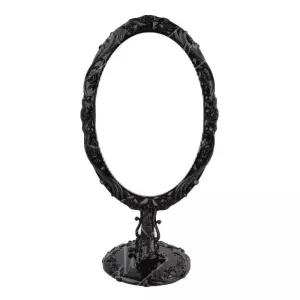 헤닝스 장미문양 타원 탁상거울 화장대 메이크/거울/미니/예쁜/탁상/공주거울/거울대/손거울/사각/디자인