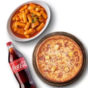 [굽네치킨] 시카고피자+맵달떡볶이+콜라1.25L