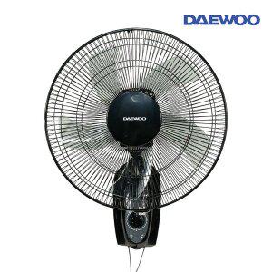[케이페이지]대우 벽걸이 기계식 선풍기 DEF-RW916MA 3단풍량 좌우회전 블랙