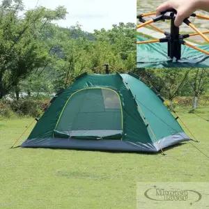 모나카러버 2~3인용 자동 원터치 텐트 그린 원터치그늘막