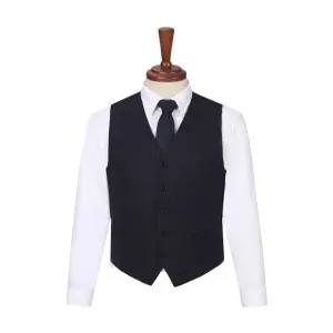 클레식핏 실크혼방 쉐도우 글렌체크 싱글 정장 베스트(FHVAH1151)