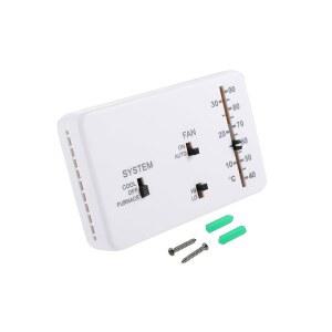 캠핑카 모터홈/듀오 탯 RV 아날로그 제어용 HEROFIX 난방/냉각 온도 조절 키트 / 에어컨 및 용광로 40 90 F 교체 부품 1세트