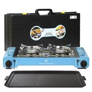 맥스 투버너 MSD-5800S/요리/조리/브루스타/야외용/가스버너/까스버너/까스레인지/트윈/버너/캠핑