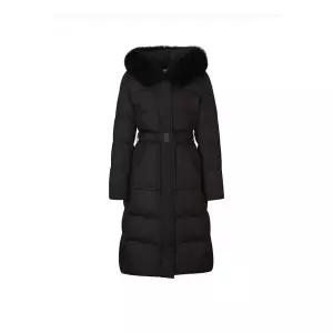 [베스띠벨리] 겨울 퍼 후드 덕다운 벨티드 롱패딩 7630