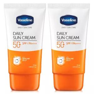 바세린 데일리 선크림 SPF50+ PA+++ 2개