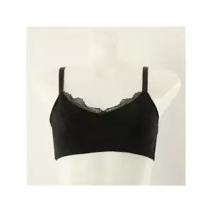 [솔브]비너스 행사 A컵B컵C컵 크로스오버 랩 패드 여성 노와이어 브라 SVBRW432A C BK C_P405768384