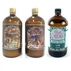 아로마 오일 1000ml(금 은 라벤더중 택1)/마사지오일 피부보습 테라피 향기좋은 안정감 업소용 피부관리