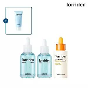 [SET] 토리든 다이브인 저분자 히알루론산 세럼 50ml+40ml+셀메이징 비타앰플 30ml (+다이브인 크림 20ml)
