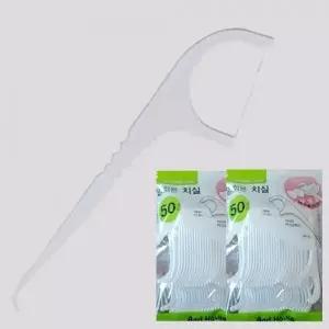 일회용 치실 100P 이쑤시개 치간칫솔 요지 구강건강