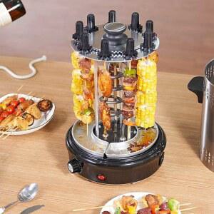 바베큐 꼬치구이 기계 꼬치 전기 양꼬치구이 양꼬치 직화 회전식