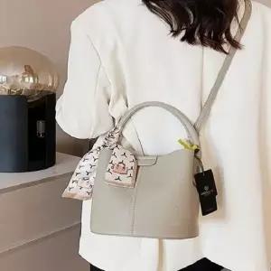 [사러왕]미니 버킷백 스카프 원통가방 복조리백 토트백 숄더백 크로스백 명품백 미니숄더백