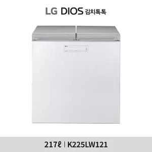 [1등급][217L]LG 김치냉장고 뚜껑형 린넨 화이트(K225LW121)