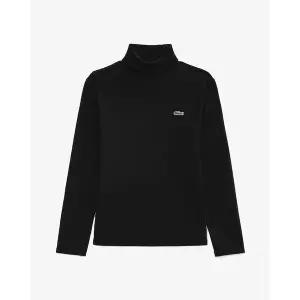 라코스테 브랜드관 25FW 여성 립 터틀넥 티셔츠 TF351E-55N031블랙 1018854