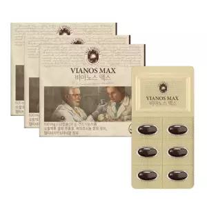 비아노스 맥스 쏘팔메토 건강식품 비아녹스 전립선 3개 MJ