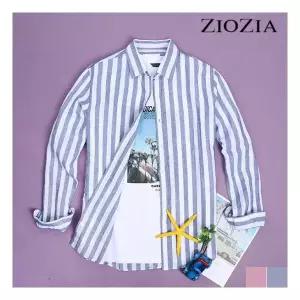 지오지아지오지아 혼방 볼드 스트라이프 셔츠 ABZ2WC1109 1003434