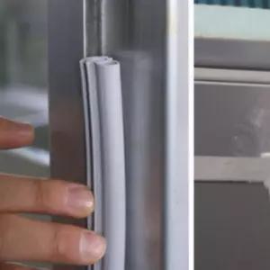 현관문 틈새막이 고무패킹 6.3M 문풍지 가스켓 방음 외풍차단 바람막이 웃풍차단