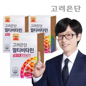 [본사직영] 고려은단 멀티비타민 올인원 우먼 60+ 60정 X 3개 (6개월분)