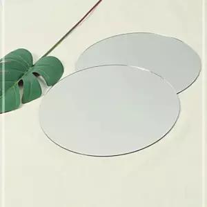 하비스푼 민자 벽장식 왜곡없는 30cm 원형 마크라메 재료 거울 12WE1D8BA1