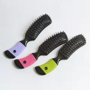 밍크쿠션브러쉬 소/남자/빗/일자/머리/빚/머리빗/QLT/모텔/큰/앞/접는머리빗