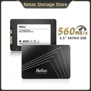 Netac 2.5인치 SATA SSD 128gb 256gb 1tb 2tb 4tb 하드 드라이브 PC용 내부 솔리드 스테이트