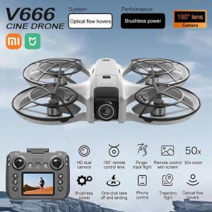 Xiaomi Mijia 미니 V666 드론 4K 전문 WIFI 5G Dron 장애물 회피 브러시리스 고도 헤드리스 모드 RC Quadco