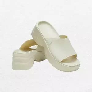 [크록스]여성 스카이라인 슬라이드 / 키높이 통굽 플랫폼 슬리퍼 사무실 실내화 208182-2Y2