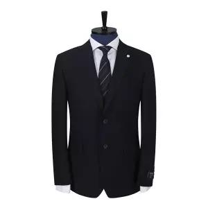 지이크 F/W 프리미엄 이태리 레다 네이비 수입원단 기본정장 PJJ6005