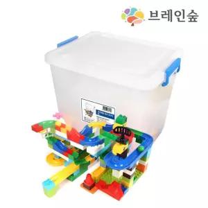 미끄럼틀 구슬레일 마블런 영유아 블록놀이 학습완구 어린이집 과학놀이 교육용