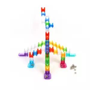 구슬 마블런 큐브레일 블록 탑만들기+가이드북 유치원교구 조카선물 초등학생 유치원