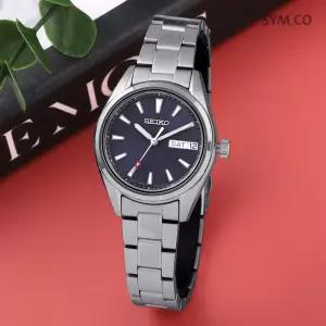 세이코 SUR353P1 네오 클래식 데이데이트 아날로그 정장 여자 메탈 시계 d