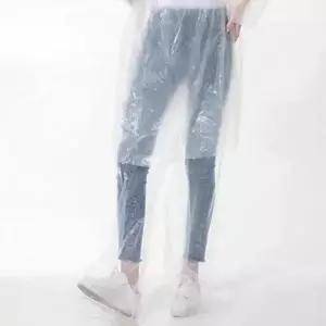 [하프클럽/]남자 기본 여자 레인 일회용 모던 우비 팬츠 방수 바