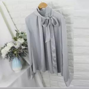 쿨젠 biy_하이넥 리본 블라우스스타일 BOL 2853628