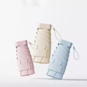 [하프클럽/]사각 데이 귀여운 캡슐우산 기본 접이식 우산 휴대용