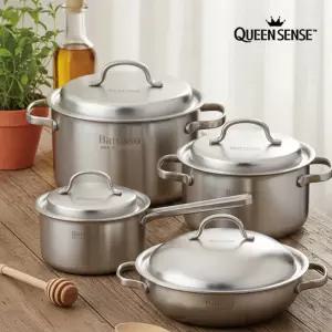 바로써 무연마 통오중냄비 4종(16cm편수,18cm양수,20cm양수,24cm궁중전골)