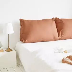 데이리브 리퍼삼각 대형 등받이 면쿠션 침대 소파 다리 베개 6color