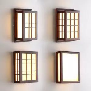 벽 조명 한옥 벽등 한식집 인테리어 동양 일식 사각