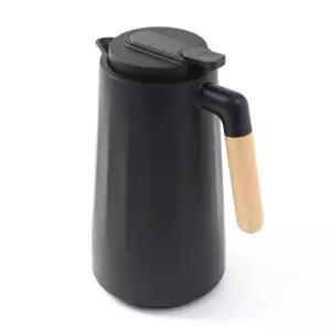 보리차주전자 보냉보온병 보온보냉 보온보냉주전자 주전자 물주전자 블랙 1L 카페소품 이중유리