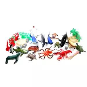 아쿠아리움 해양 생물 모형 완구 애니멀 동물 피규어모형 장난갑 창의력 친구 수집