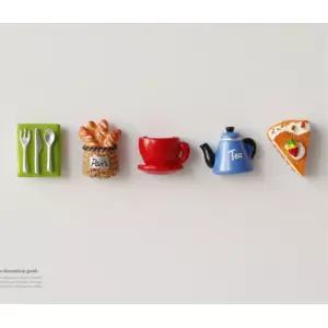 티타임 타공판 꾸미기 커피 마그넷 자석 마그네틱자석 미니자석 마그네틱 자석바