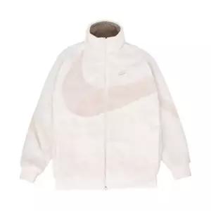 Nike Big Swoosh Full Zip Jacket Light Soft Pink Oxford