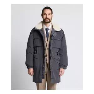 디엠스 [DIEMS] 벨티드 덕다운 점퍼 코트_그레이-DCTTD03OSG1118537