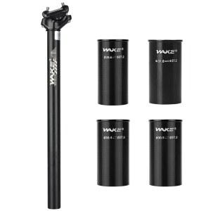 CYSky 자전거 시트포스트 27 400mm 사이즈 28 6mm 30 4mm 30 9mm 31 6mm 산악 로드 바이크 MTB BMX용
