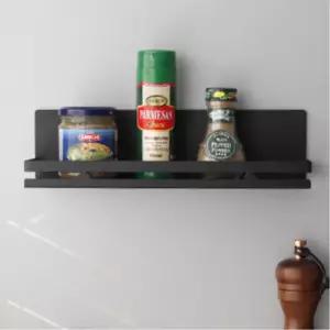 와이드형 철제 타공판 심플 자석선반 스텐선반 메탈선반 틈새선반 다용도선반 랙 앵글