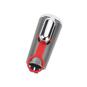 ZONFANT 자동 변속기 기어 변속 레버 노브 핸들 어셈블리 포드 차량 2004-2006 F-150과 호환 4L3Z-7213-BA 4L3Z7213BA 크롬 교체